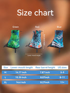 Orrinsports Trail Gaiters Low Shoes Gators For Hiking Boots Breathable Boots Gators For Running (Blue, M)