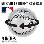Franklin Sports Chicago White Sox Mlb Team Baseball - Mlb Team Logo Soft Baseballs - Toy Baseball For Kids - Great Decoration Fo