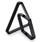 Ownmy Set Of 2 Black Wooden Billiard Ball Racks Set, Vintage Solid Wood Billiard 8-Ball Triangle Rack And 9-Ball Diamond Rack Ta