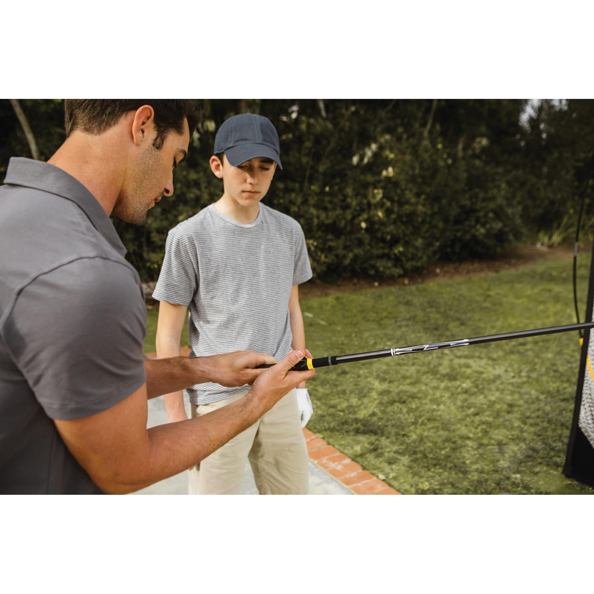 Sklz Golf Grip Trainer Attachment For Improving Hand Positioning,Blackyellow