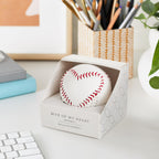 Hallmark Red Heart Baseball (Mvp Of My Heart) Valentine'S Day Gift For Husband, Wife, Boyfriend, Girlfriend