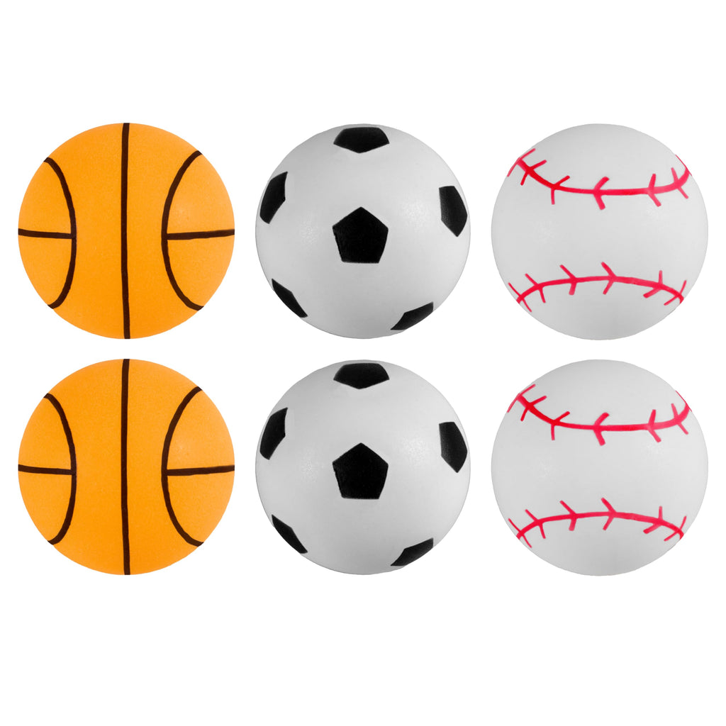 Stiga 6 Pack Sports Table Tennis Balls - 40Mm Ittf Regulation Size And Weight Ping Pong Balls