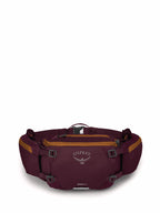 Osprey Savu 5L Biking Waist Pack for Men and Women, Aprium Purple