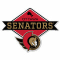 Rico Industries Nhl Ottawa Senators Diamond Shape Cut Pennant - Home And Living Room D  Cor - Soft Felt Ez To Hang