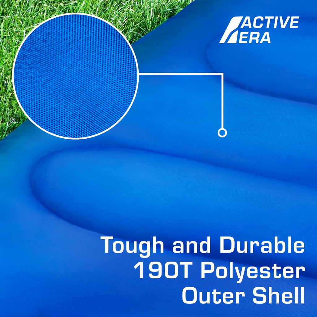 Active Era Ultra Lightweight Sleeping Bag Indoor & Outdoor - Compact 3 Season Sleeping Bag For Adults - Camping Sleeping Bags Fo