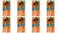Gorilla Super Glue with Brush & Nozzle Applicator, 10 Gram, Clear, (Pack of 8)