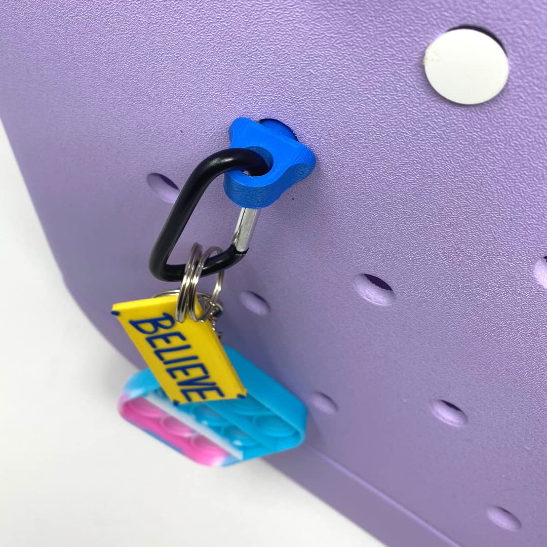 Boglets - Bogg Bag Carabiner Keys Holder Charm Accessory - Secure & Organize Your Keys Or Other Valuables In Your Bogg Bag - Mul