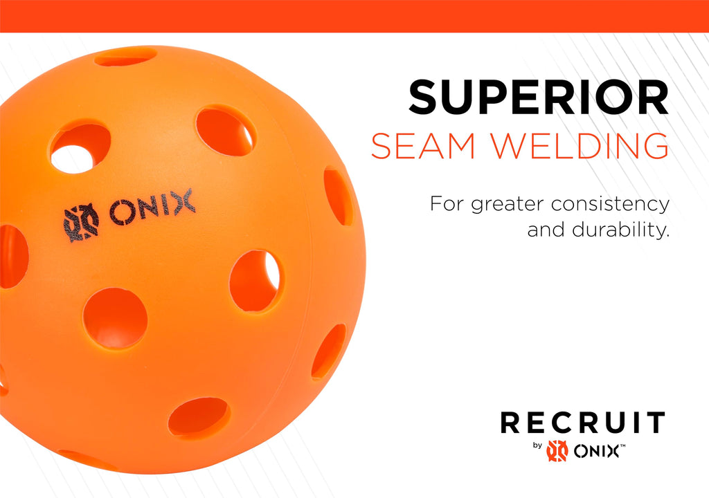 Onix Recruit Indoor Pickleball Ball, 3
