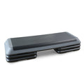 Cap Barbell Adjustable Aerobic Step Platform Exercise Step, Gray