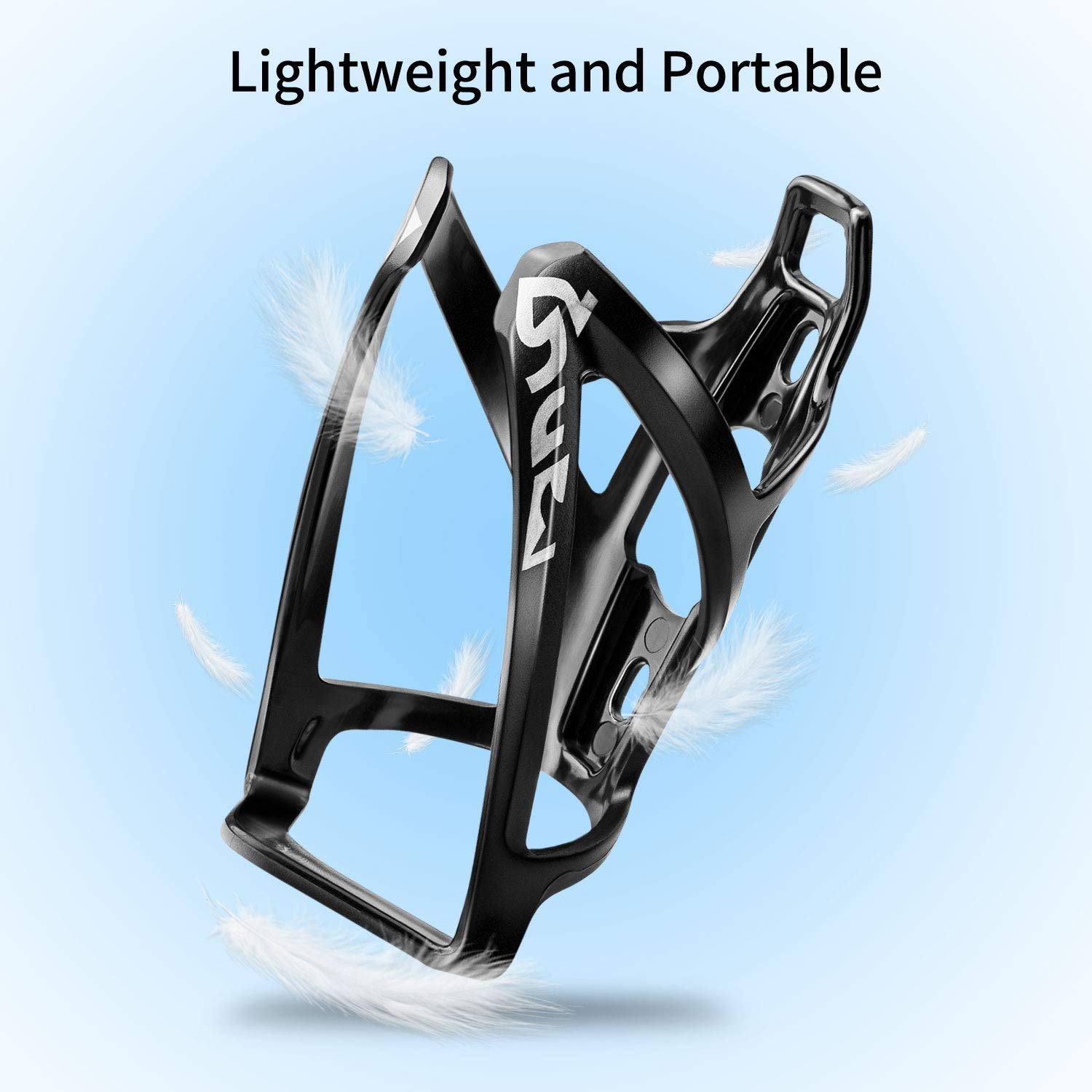 Suruid Bike Water Bottle Cage, Universal Drink Holder, Durable Ultralight And Plastic For Bicycle, Cycling, Mtb, Road/Mountain B