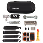 Cyclingdeal Bike Bicycle Tyre Repair Maintenance Kit Including Tyre Lever, Co2 Inflator, Hand Tool, Tube Patch