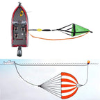 Mophoexii Drift Sock Sea Anchor Drogue With Harness Buoy, Ocean Anglers Fishing Drogue Sea Anchor For Boat/Kayak/Pontoon
