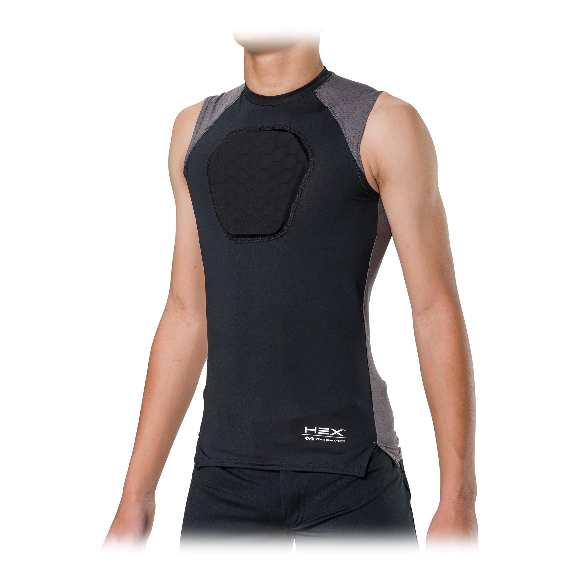 Mcdavid Youth Chest Protector, Hex Baseball Chest Protector Youth Sizes. Heart Guard Sternum Protection Compression Shirts, Padd