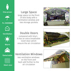 Geertop Ultralight 1 Person Bivy Tent For Camp Waterproof Single Man Tent For Camping Hiking Backpacking Hunting Outdoor Surviva