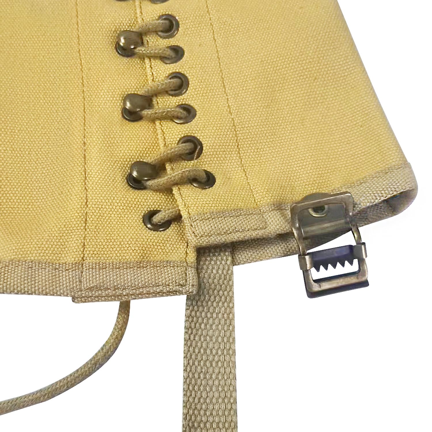 Smont Ww2 Us. M1936 Gaiters Leggings Repro Wwii Soldier Canvas Puttee For Hiking Climbing Khaki
