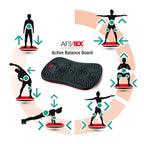 Floortex Fcwb1420Abk Afs-Tex Active Balance Board, 14 X 20 X 2.5, Black