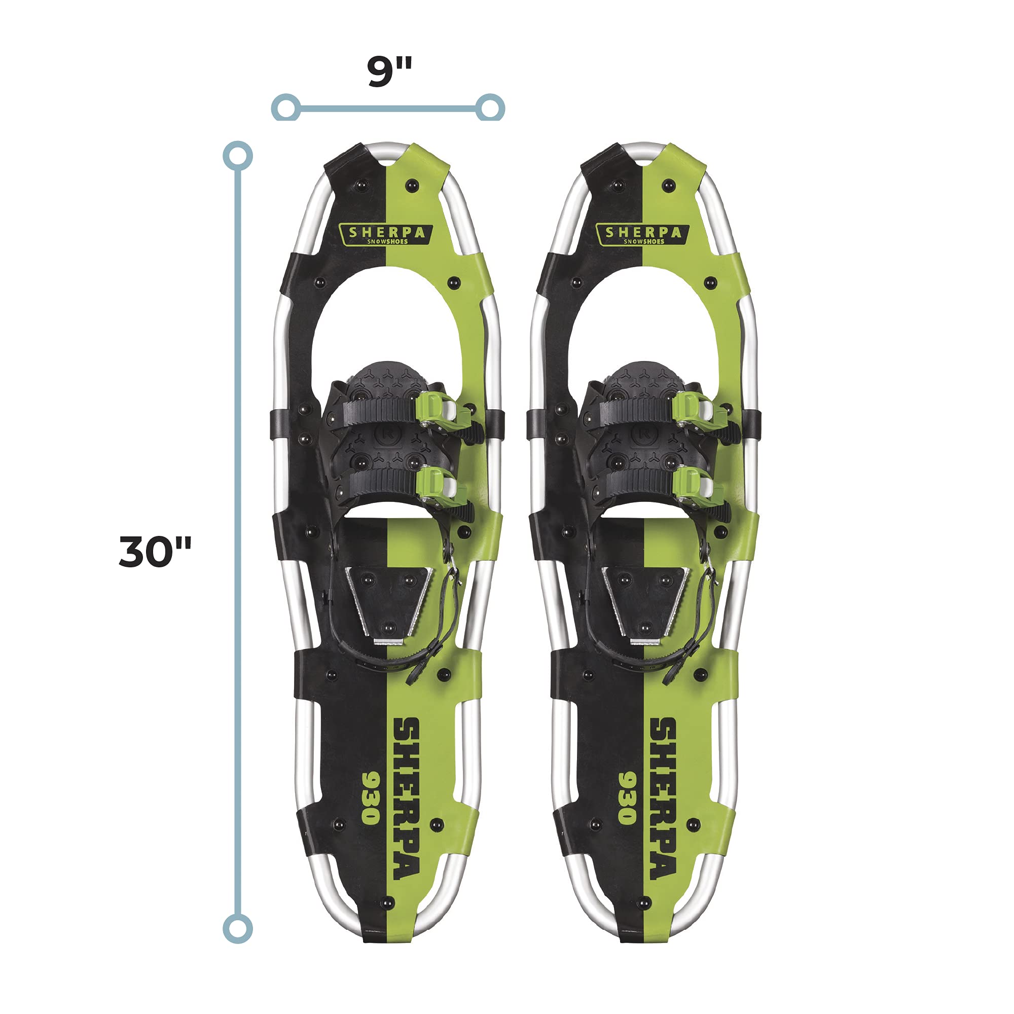 Yukon Charlie'S Sherpa Snowshoe, 9-Inch X 30-Inch