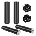 EVERYMATE Weight Plate Holder Power Rack Attachment 2 Inch Olympic Plate Storage Power Squat Rack Holder Weight Plates for 2x2 3
