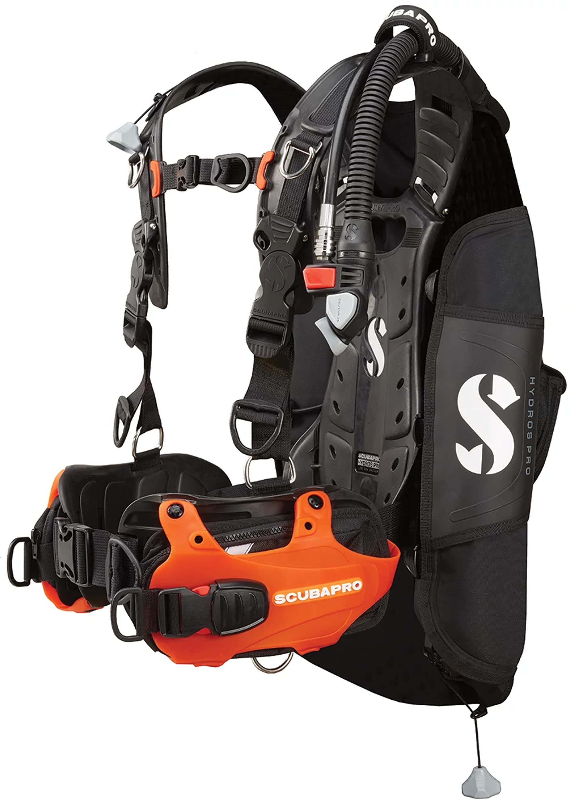 Scubapro Hydros Pro w/5th Gen. Air2 BCD- Orange-Medium (Mens)