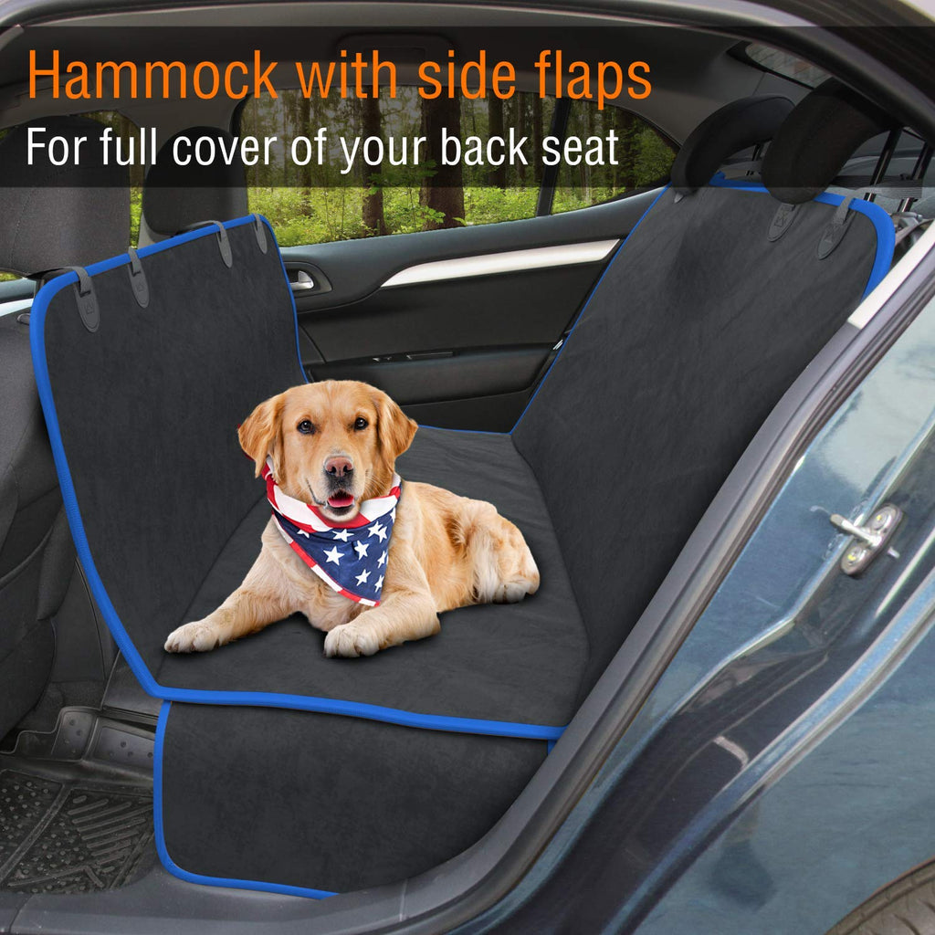 Active Pets Car Seat Cover For Dogs - Xl Waterproof Dog Seat Cover For Back Seat In Suv Or Truck - Convertible Pet Hammock  Trun