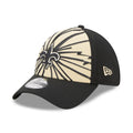New Era Mens Gold/Black New Orleans Saints Shattered 39THIRTY Flex Hat