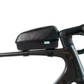 ORUCASE Top Tube Bag HC (1L) - Waterproof Bike Top Tube Bag with Magnetic One-Hand Access, Rigid Molded Base, Cable Port - Strap