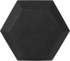 Fitvids Rubber Encased Hex Dumbbell, Set Including 5, 10, 15, 20Lb Pairs
