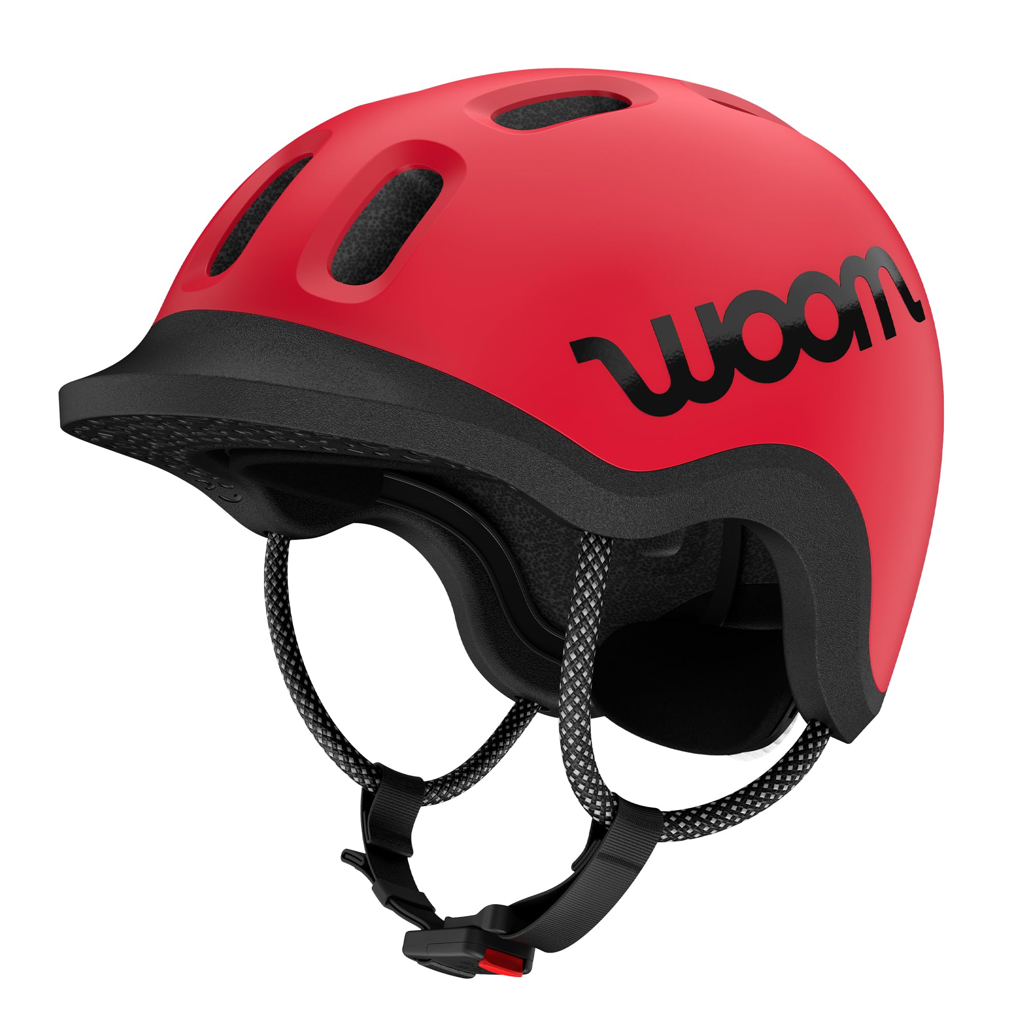 woom Ready Kids Helmet, Adjustable Pinch-Free Childrens Helmet with Reflective Details for Bicycle Riding, Roller Skating & Sc
