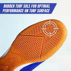 Valencia Indoor Soccer Shoes -Royal/White - Vizari Sports