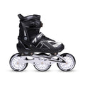 Nivia Speed Pro Inline Skate, Adjustable Inline Roller Skates For Unisex Kids, Outdoor Skating Shoes Roller Blades, 110Mm Wheels