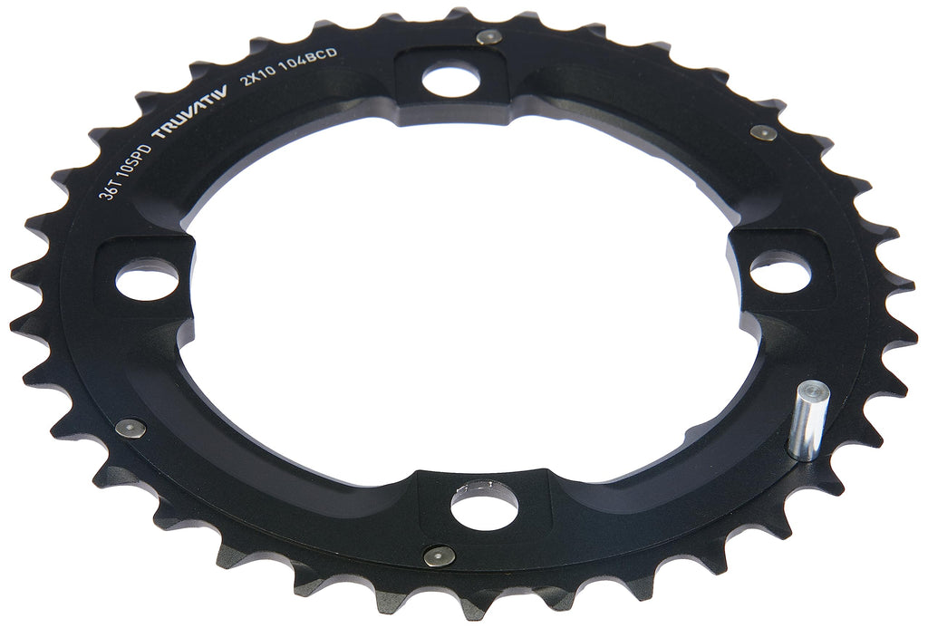 Sram/Truvativ X0 And X9 36T 104Mm Bcd 10 Speed Gxp Chainring With Long Over-Shift Pin, Use With 22T