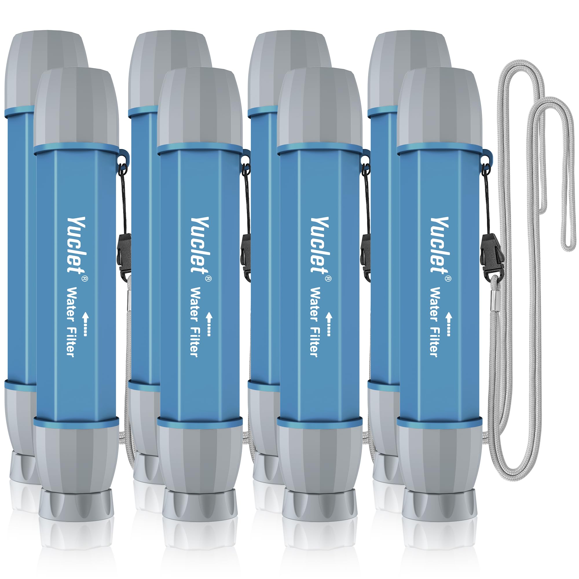 YWF01 Water Filter Straw for Drinking Survival, Portable Water Filter Water Filtration System Prepper Gear and Supplies for Emer