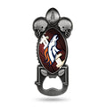 Rico Industries Unisex Magnetic Metal Bottle Opener Nfl Rico Broncos Party Starter, Team Color, 2.25 X 5- Us