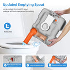 Yitahome Portable Sink And Toilet, 17 L Hand Washing Station & 5.3 Gallon Flush Potty,For Outdoor,Camping, Rv, Boat, Camper, Tra