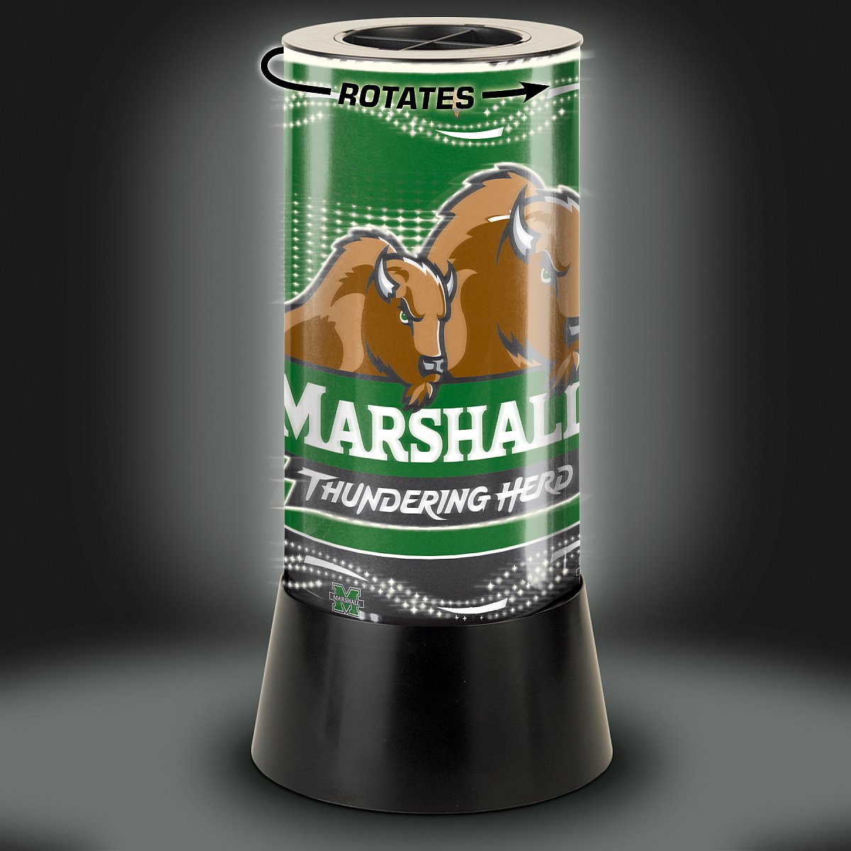 Wincraft Marshall Thundering Herd Rotating Lamp