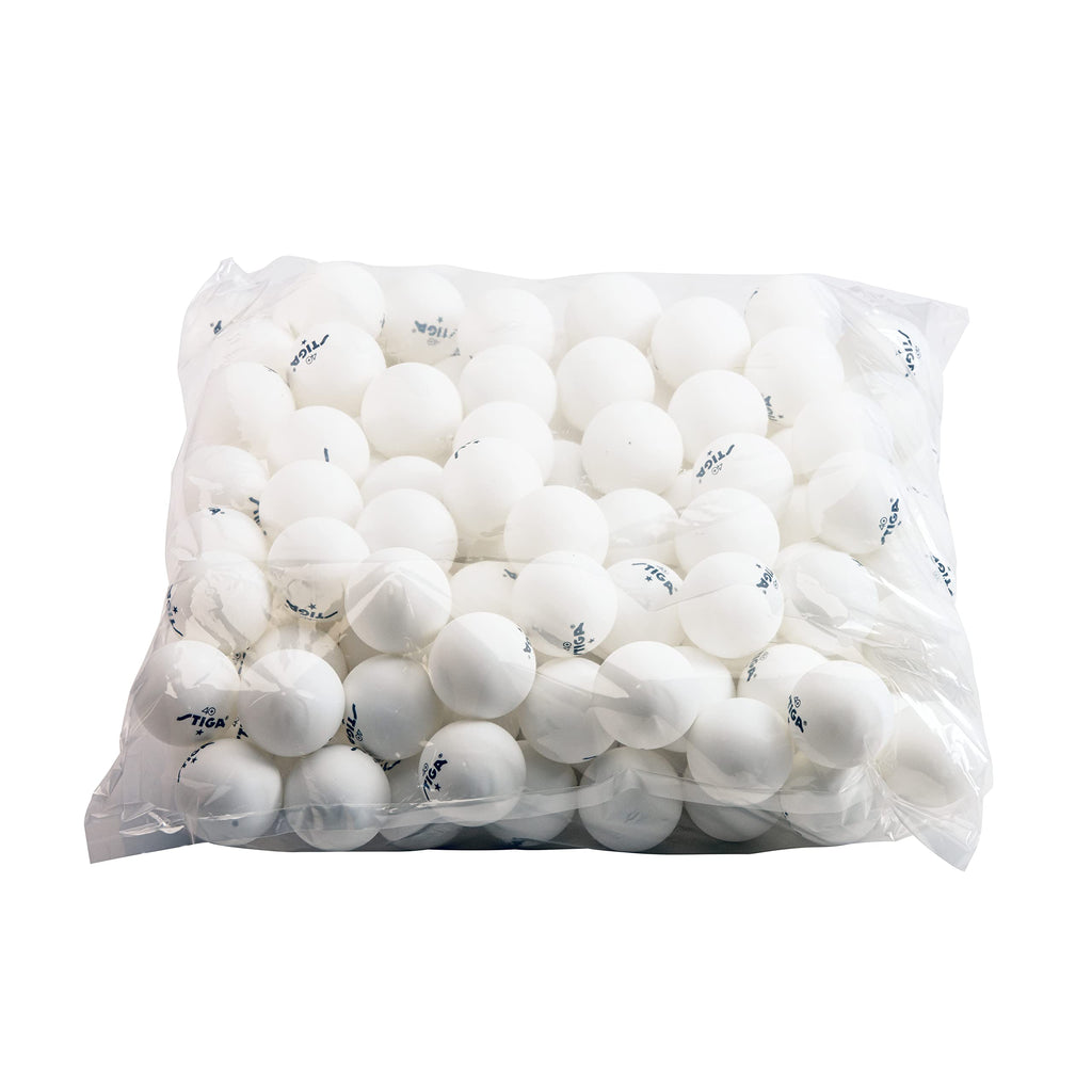 Stiga 144 Bulk Pack 1 Star Table Tennis Balls - 40Mm Ittf Regulation Size And Weight Ping Pong Balls