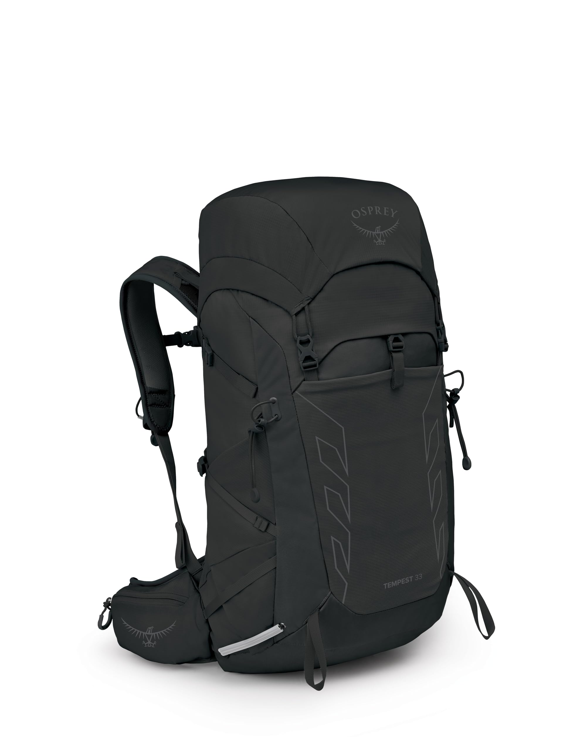 Osprey Tempest 33L Womens Lightweight Hiking Backpack - Daypack for Travel & Camping, Black/Coal Grey