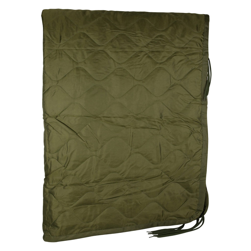 Medals Of America Est. 1976 Od Green Military Poncho Liner Woobie Blanket Nylon 65'' X 88''