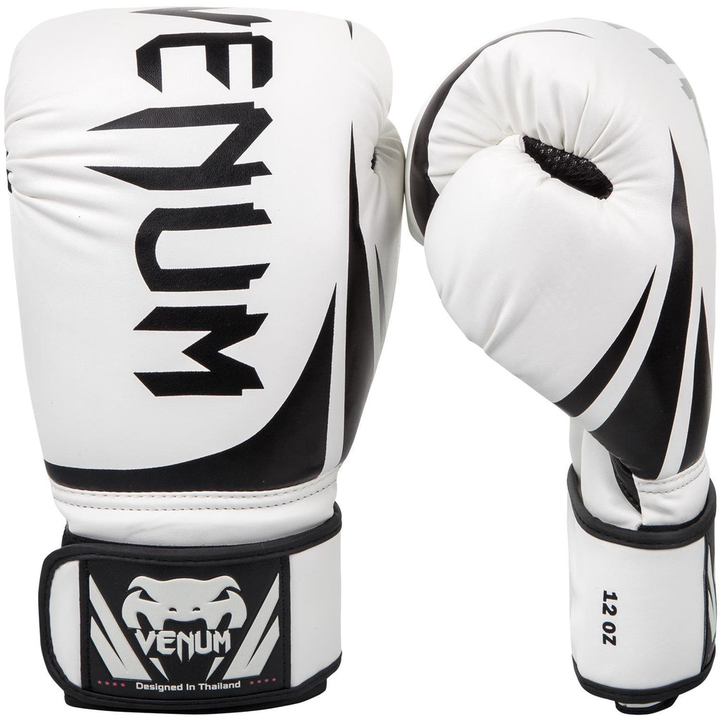Venum Challenger 2.0 Boxing Gloves - White, 12 oz