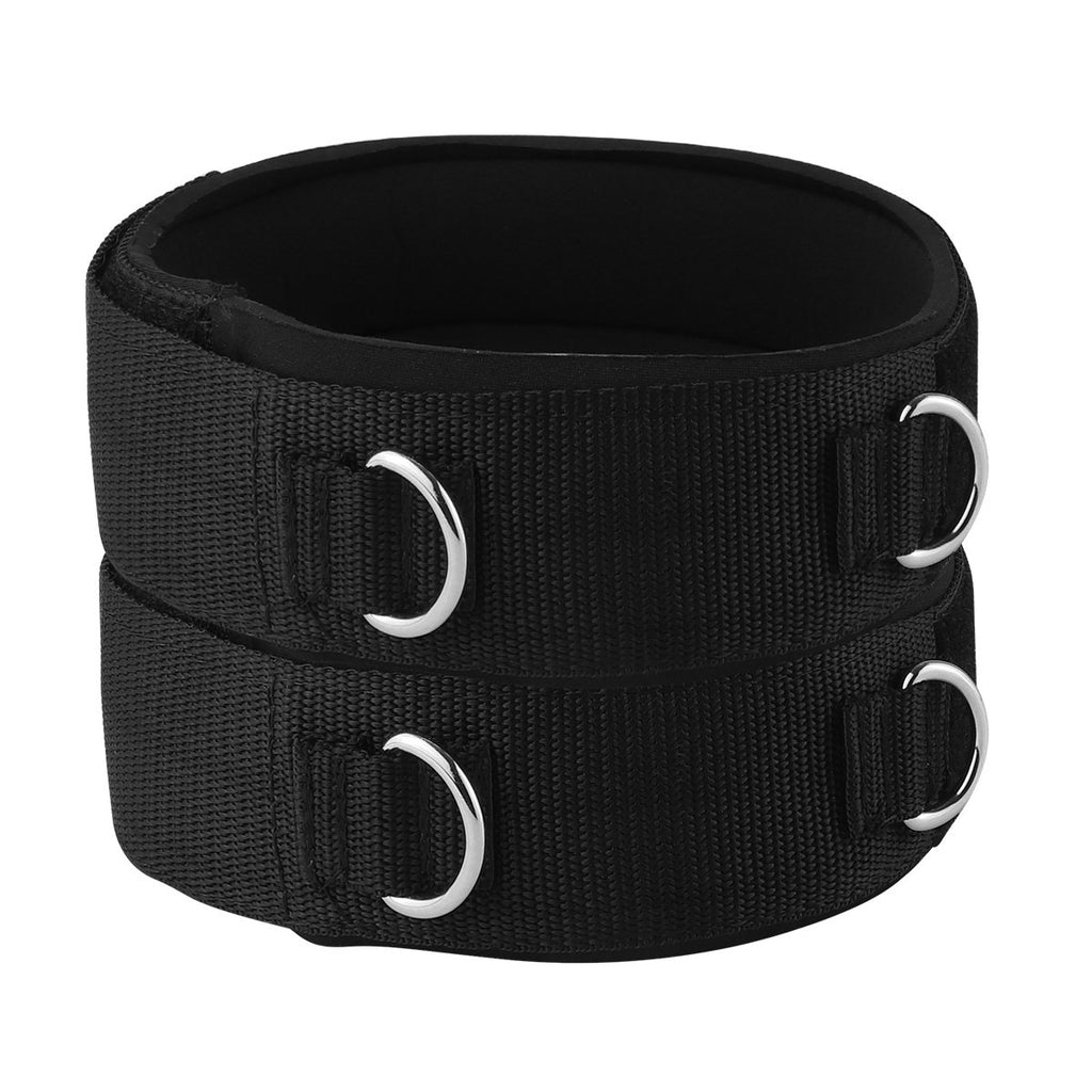 Vishusju 1 Pair Thigh Strap Neoprene Padded Fitness Legs Cuff Adjustable Strength Training Accessories Speed Exercise For Taekwo