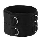 Vishusju 1 Pair Thigh Strap Neoprene Padded Fitness Legs Cuff Adjustable Strength Training Accessories Speed Exercise For Taekwo