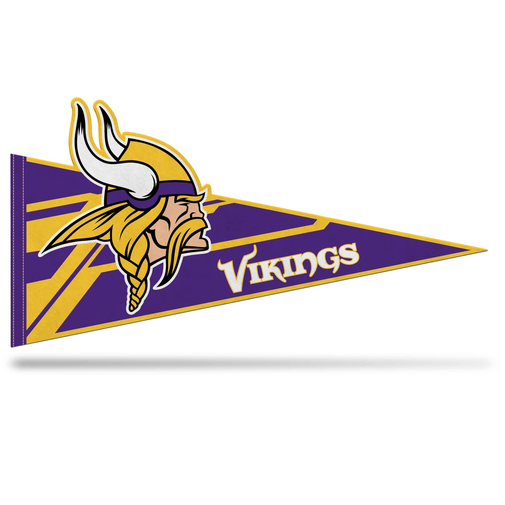 Rico Industries Nfl Football Minnesota Vikings Soft Felt Pennant - Ez To Hang - Home D  Cor (Game Room, Man Cave, Bed Room)