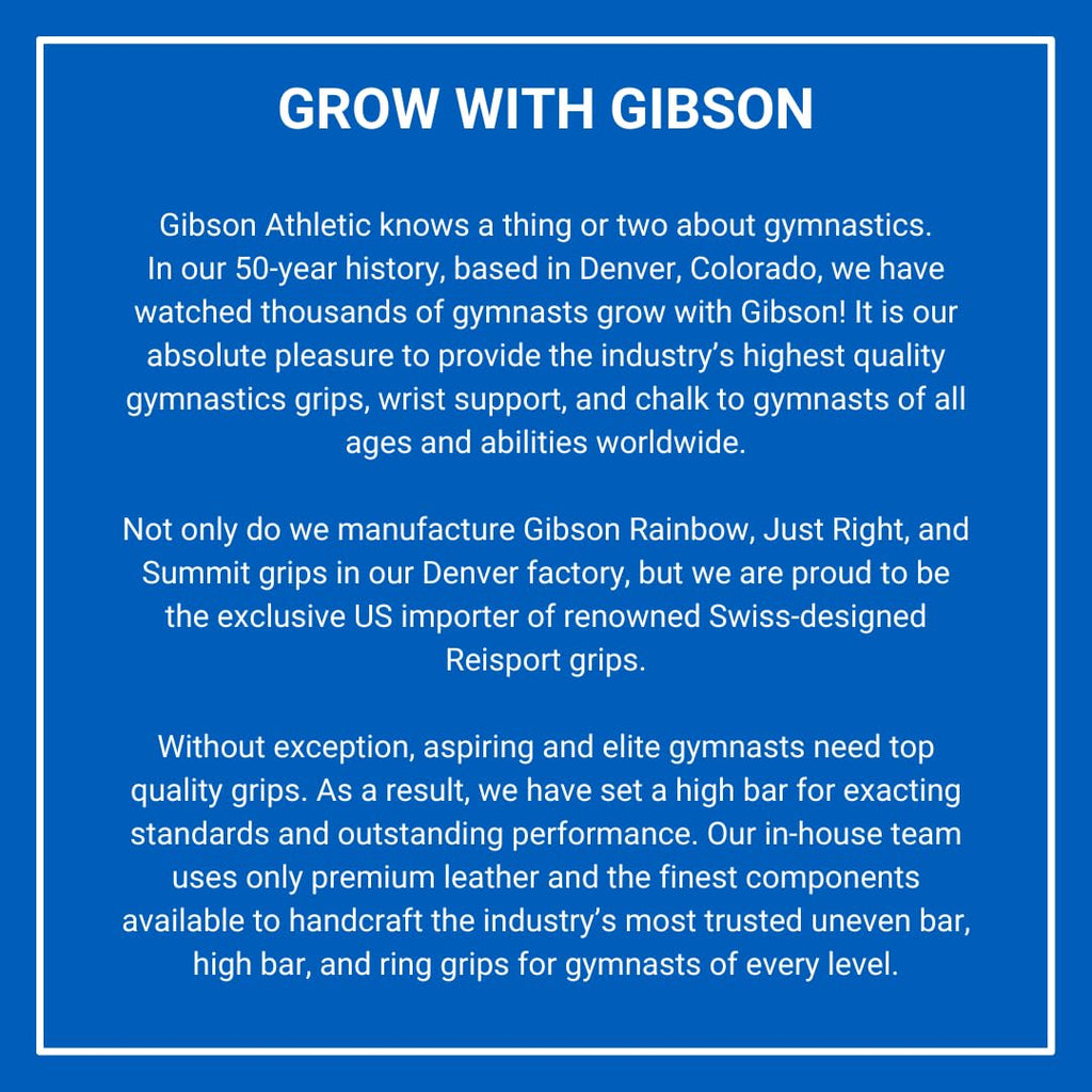 Gibson Summit Womens Gymnastic Grips, Hook And Loop, Gymnastic Grips, X-Small, Small, Medium, Large, Women And Girls Gymnastics