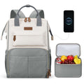 Maelstrom Travel Backpack for Women Men,Laptop Backpack Fits 15.6-17.3 Inch Laptop, Nurse/Teacher/Work Bag with Insulated Lunch 