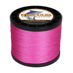 Hercules Braided Fishing Line 2000M 2187Yds 10Lbs-200Lbs Pe Superline 8 Strands (Pink 90Lb/40.8Kg 0.50Mm)