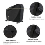 Womaco Exercise Bike Cover Waterproof Dustproof Upright Indoor Cycling Protector Stationary Recumbent Bicycle Protective Covers
