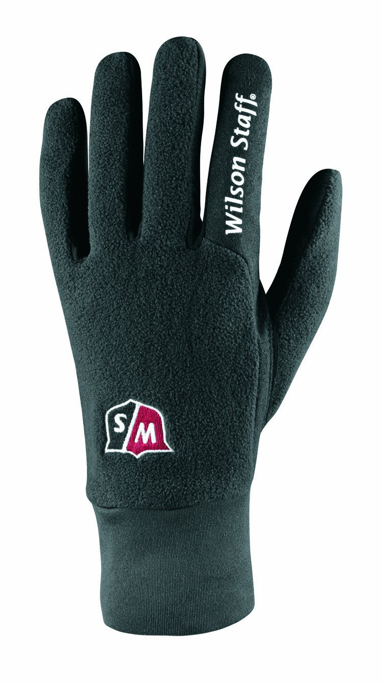 Wilson Staff Mens Rain And Winter Golf Gloves (Small, Black)