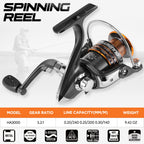Plusinno Fishing Rod, Telescopic Fishing Rod And Reel Combo, Collapsible Travel Fishing Pole Rod Starter Kit, Carbon Fiber Fishi