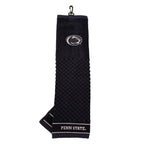 Team Golf Ncaa Penn State Nittany Lions Embroidered Golf Towel Embroidered Golf Towel, Checkered Scrubber Design, Embroidered Lo