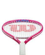 Wilson Ultra Power 23'' Junior Recreational Tennis Racket - Pink/White/Blue